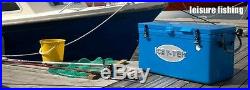 125QT Icey-Tek Cooler Ocean Blue L43.5W19.5H19.5 (FREE SHIP)
