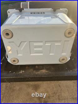 20 Gal Yeti Cooler Light Blue Used