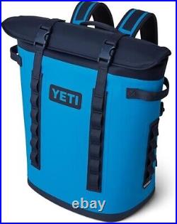 $200 NWT Yeti Hopper Flip 8 Soft Backpack Cooler in Wave Blue