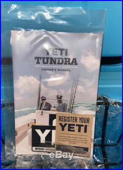 Authentic Yeti Tundra 45 Discontinued Color Reef Blue Cooler New
