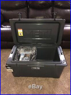 BRAND NEW Charcoal Yeti Tundra 65 Cooler Limited Edition