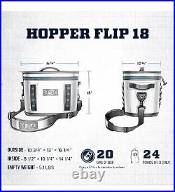 BRAND NEW YETI Hopper Flip 18 Portable Soft Cooler Navy