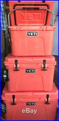 BRAND NEW YETI Tundra 45 Quart Cooler CORAL YT45C Limited Edition
