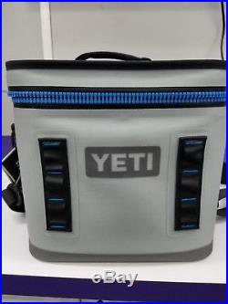 BRAND NEW Yeti Hopper Flip 12 Cooler With Tags Brand NEW Fog Gray Tahoe Blue