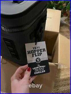 BRAND NEW Yeti Hopper Flip 12 Soft Portable Cooler, Charcoal