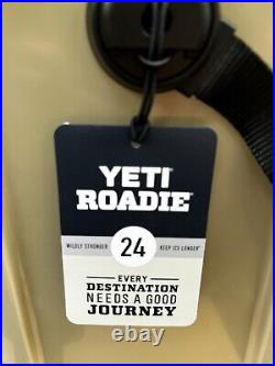 BRAND NEW Yeti Roadie 24 Cooler TAN