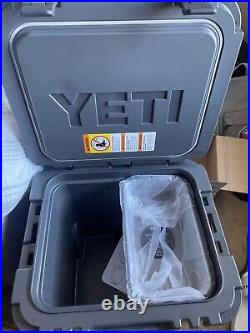 Brand New Never Used Authentic Yeti Roadie Size 48 Wheeled Cooler, Charcoal