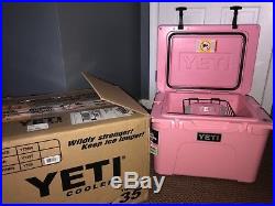 Brand New- PINK (Limited Edition) Yeti 35 Cooler in Original Box. Hard to find