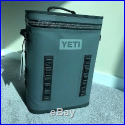 Brand New YETI BackFlip 24 Charcoal Leakproof Backpack Soft Box Cooler Ice