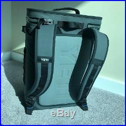 Brand New YETI BackFlip 24 Charcoal Leakproof Backpack Soft Box Cooler Ice