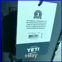 Brand New YETI BackFlip 24 Charcoal Leakproof Backpack Soft Box Cooler Ice