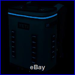 Brand New YETI Hopper Backflip 24 Soft Cooler Fog Gray Tahoe Blue Waterproof