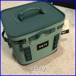 Brand New YETI Hopper Flip 12 Leakproof Soft Box Cooler River Green Ice Square