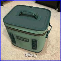 Brand New YETI Hopper Flip 12 Leakproof Soft Box Cooler River Green Ice Square