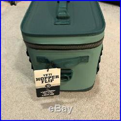 Brand New YETI Hopper Flip 12 Leakproof Soft Box Cooler River Green Ice Square