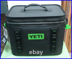 Brand New! Yeti Hopper Flip 18 Portable Cooler black Canopy Green Free Shipping