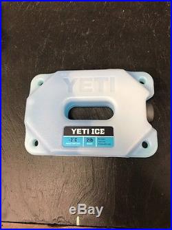 Brand New Yeti Tundra 45 White Hard-Side Cooler Free 2lb Yeti Ice