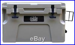 Cascade Coolers 25l Tan Roto Mold Ice Chest Yeti Quality Cooler Free 48 Us S/h