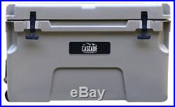 Cascade Coolers 50l Tan Roto Mold Ice Chest Yeti Quality Cooler Free 48 Us S/h