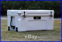 Cascade Coolers 75l White Roto Mold Ice Chest Yeti Quality Cooler Free 48 Us S/h
