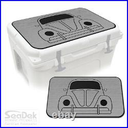Cooler Pad Top fits YETI Coolers SeaDek EVA Gray/Black VW Bug