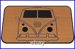 Cooler Pad Top fits YETI Coolers SeaDek EVA Tan/Black VW Bus