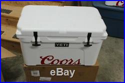 Coors Light Yeti Tundra 45 Cooler Used Twice Comes in Original Box Free Shipping