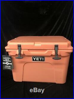 Coral Color Yeti Cooler 35 Limited Edition