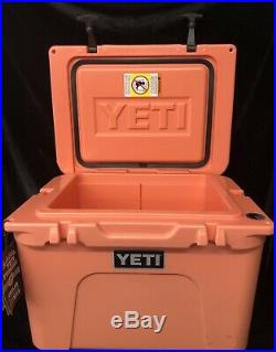 Coral Color Yeti Cooler 35 Limited Edition