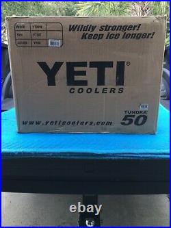 Factory Sealed Brand New Limited Edition Pink Yeti 50 Tundra Cooler