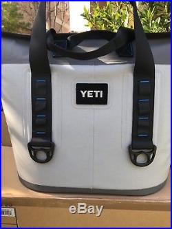 Genuine Yeti Hopper 2 20 Quart Gray Cooler Bag New with Tags, Box & Docs