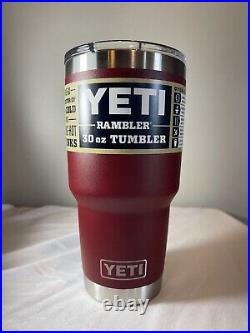 Harvest Red Yeti Cup and Roadie 24 Cooler Bundle 13 Piece Rare Discontinued