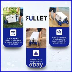 Heavy-Duty Cooler Dolly with Wheels Fits Yeti, RTIC, Igloo, Coleman Brands
