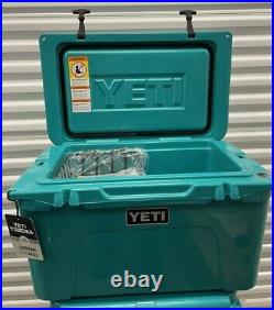 LIMITED EDITION YETI Tundra 45 Cooler Aquifer New With Tags Cut To Lid Very Nice