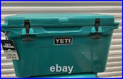 LIMITED EDITION YETI Tundra 45 Cooler Aquifer New With Tags Cut To Lid Very Nice