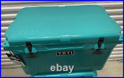 LIMITED EDITION YETI Tundra 45 Cooler Aquifer New With Tags Cut To Lid Very Nice