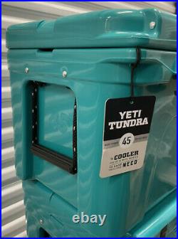 LIMITED EDITION YETI Tundra 45 Cooler Aquifer New With Tags Cut To Lid Very Nice