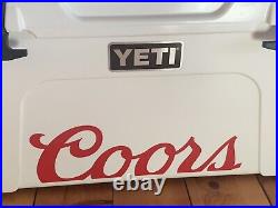 LIMITED EDITION YETI Tundra 45 Cooler Coors Light New With Tag RARE