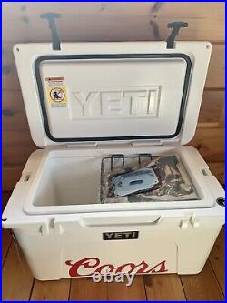 LIMITED EDITION YETI Tundra 45 Cooler Coors Light New With Tag RARE