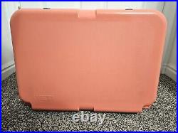 Lightly Used YETI Roadie 20 Coral Pink Limited Edition Discontinued Rare Color