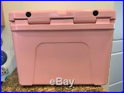 Limited Edition Pink Yeti Tundra 50 Cooler