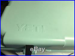 Limited Edition Seafoam Yeti Tundra 35 qt Cooler Brand New In Box Sea Foam Green