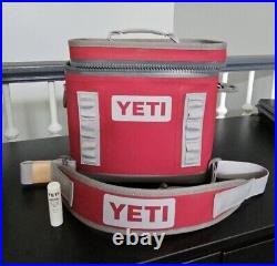 Limited Edition YETI Hopper Flip 8 Soft Cooler Harvest Red Hard To Find