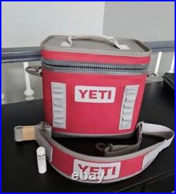 Limited Edition YETI Hopper Flip 8 Soft Cooler Harvest Red Hard To Find