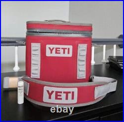 Limited Edition YETI Hopper Flip 8 Soft Cooler Harvest Red Hard To Find