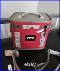 Limited Edition YETI Hopper Flip 8 Soft Cooler Harvest Red Hard To Find