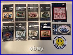 Lot Of 11 YETI Cooler Patches