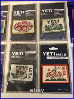 Lot Of 11 YETI Cooler Patches