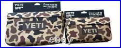 Lot of 2 YETI WETLANDS CAMO SIDEKICK 1L & 3L GEAR CASE COOLERS Camping School