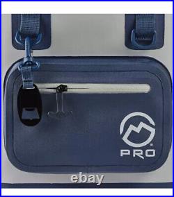 Magellan Outdoors Pro Backpack Cooler Gray 24 Can Waterproof Zipper Yeti Type